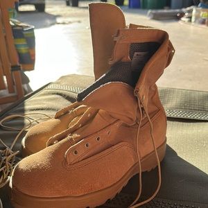 Brand new never been worn Belleville military grade boots